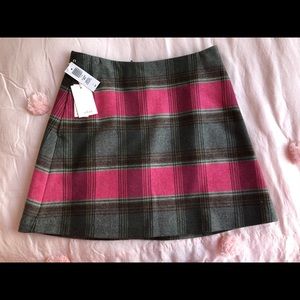 Aritzia wool and cashmere mini skirt